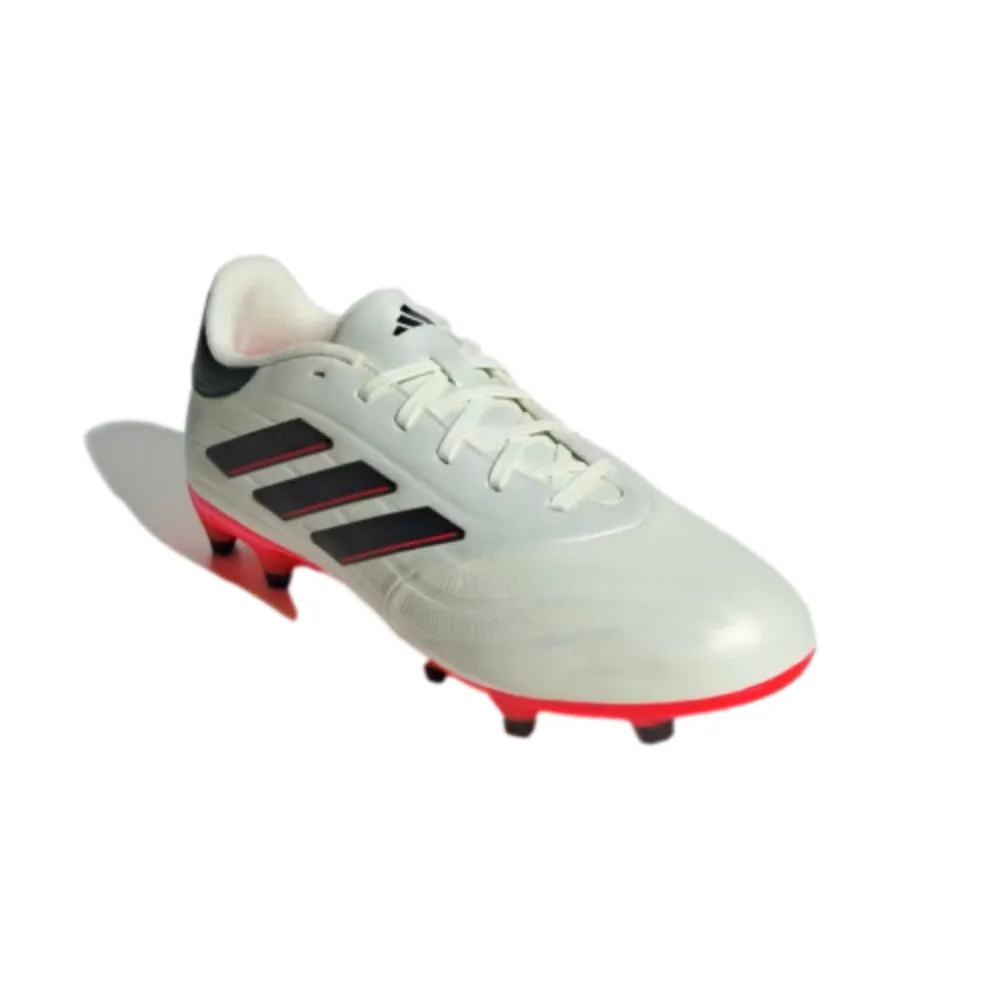 Adidas Copa Pure 2 League Football Shoe (Ivory/Core Black/Solar Red)