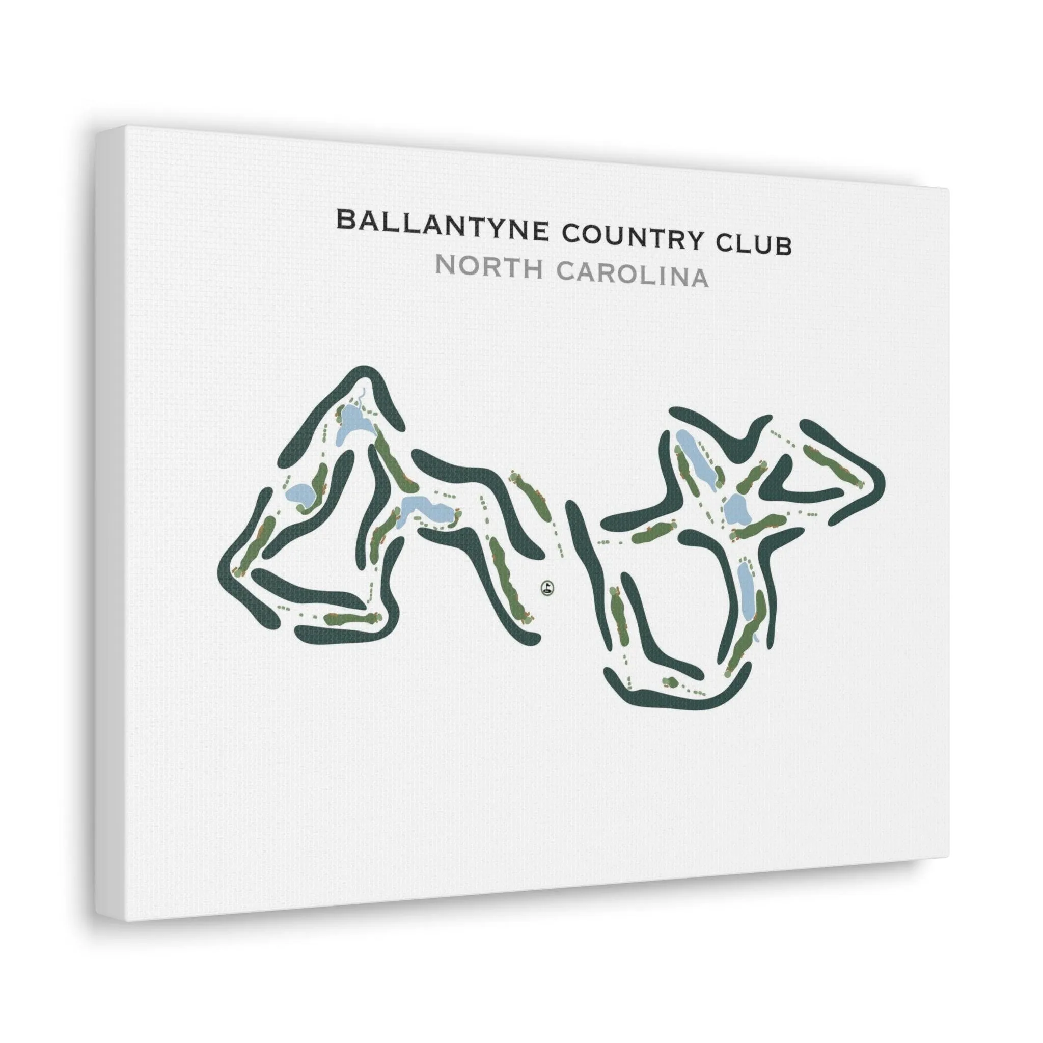 Ballantyne Country Club, North Carolina - Printed Golf Course