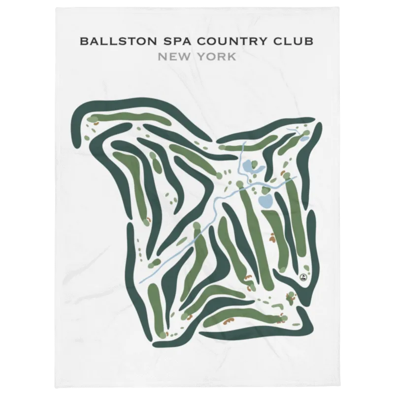 Ballston Spa Country Club, New York - Printed Golf Courses