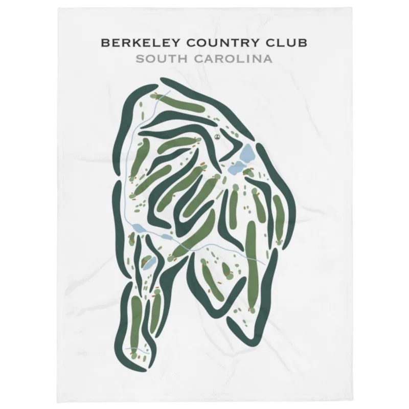 Berkeley Country Club, South Carolina - Printed Golf Courses