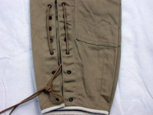 Boer War Pattern Khaki Cotton Drill Breeches