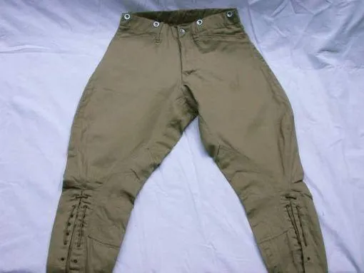 Boer War Pattern Khaki Cotton Drill Breeches