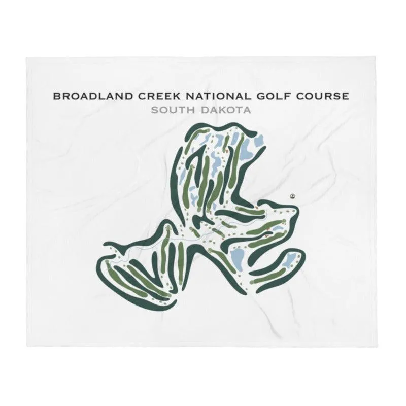 Broadland Creek National Golf Course, South Dakota - Printed Golf Courses