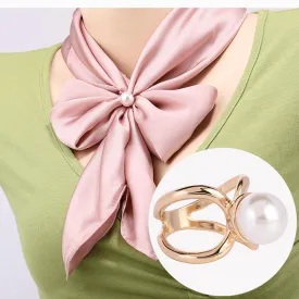 Chic Faux Pearl Buckle Clips for Womens Fashion Accessories