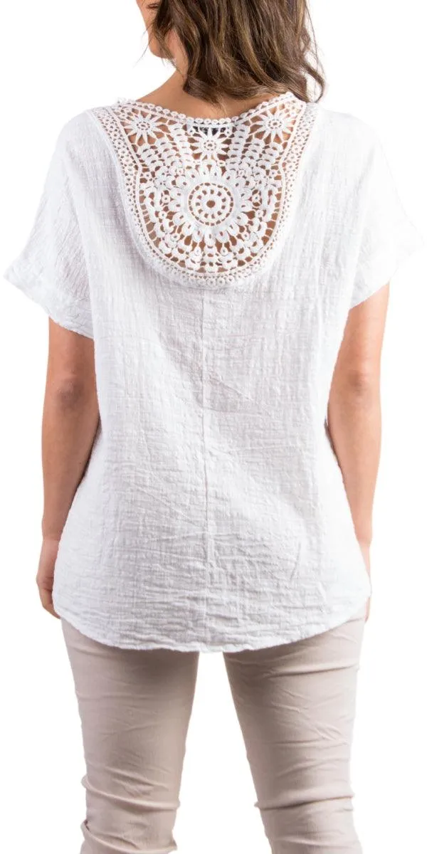 Crochet Cotton Top