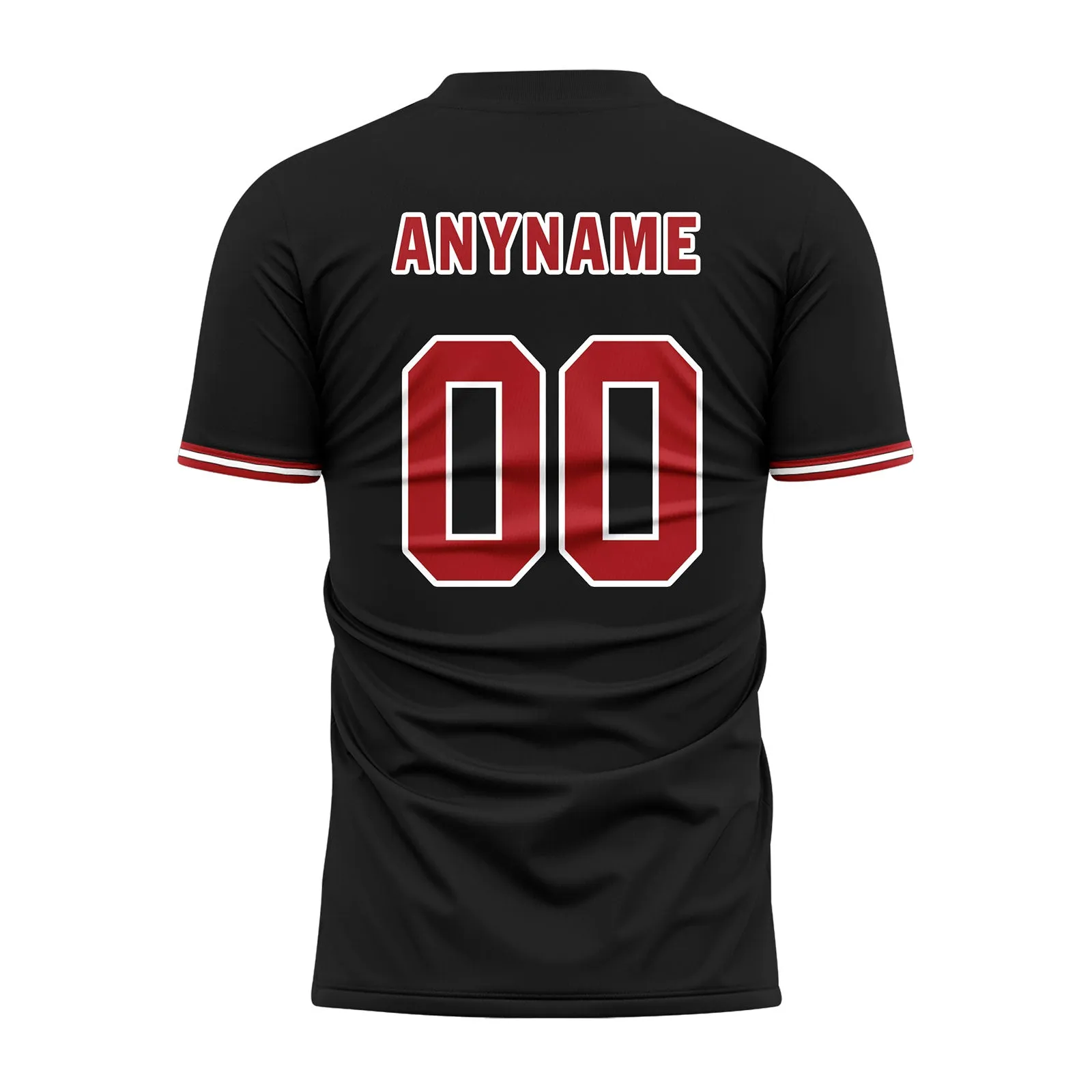 Custom Black Soccer Sets Jersey Personalized SCJ101-D28025