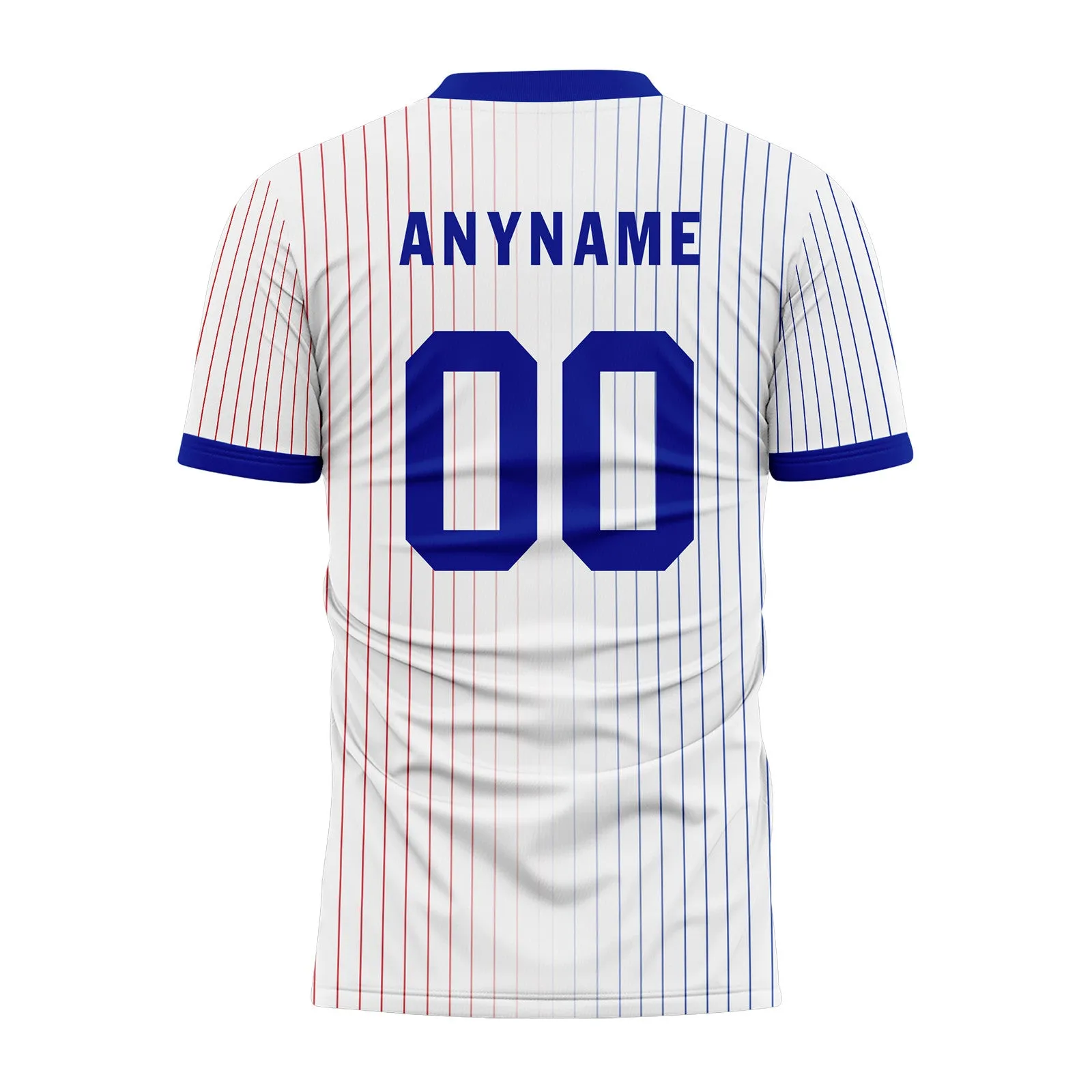 Custom France White Blue Soccer Sets Jersey Personalized SCJ101-D06141