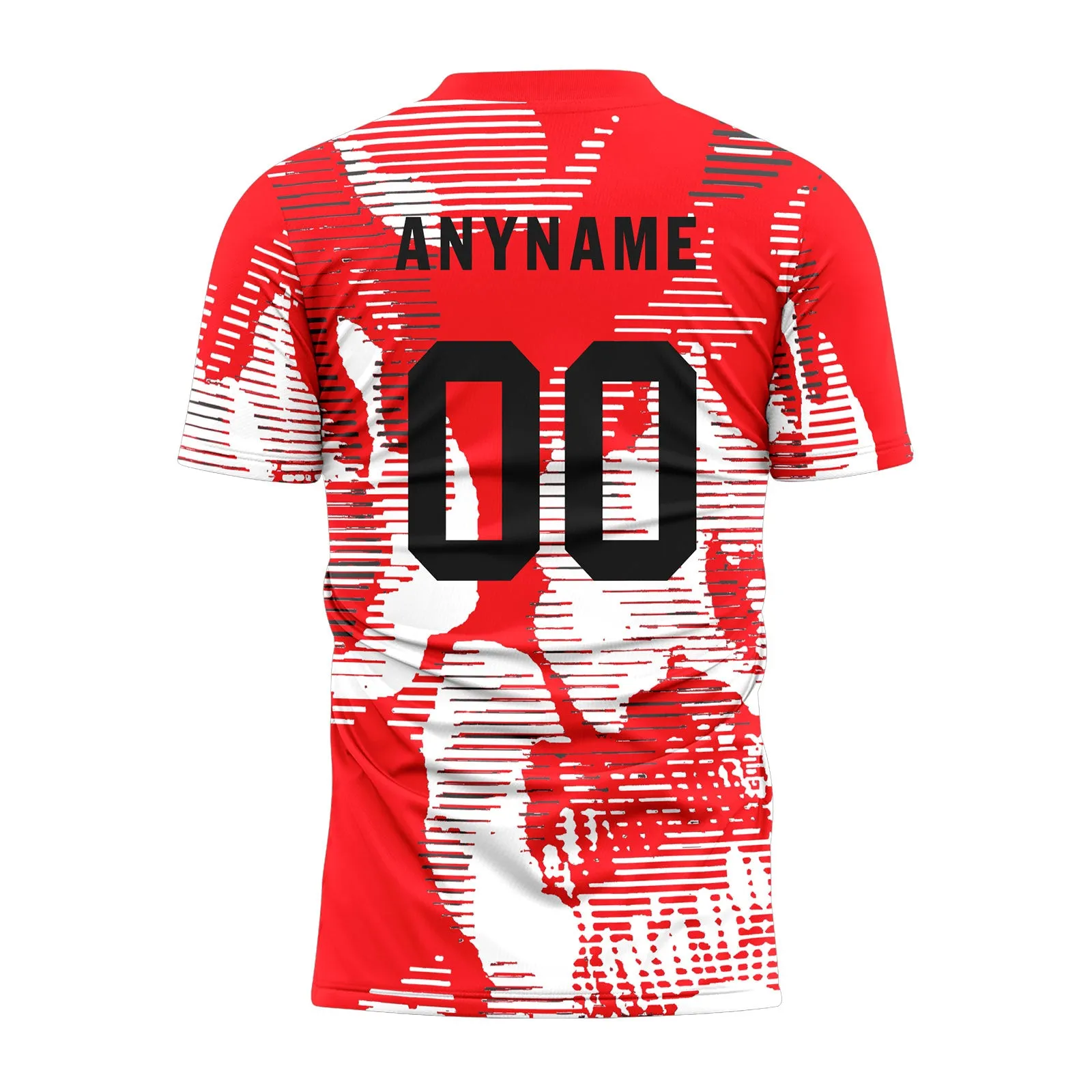 Custom Red Soccer Sets Jersey Personalized SCJ101-D28002