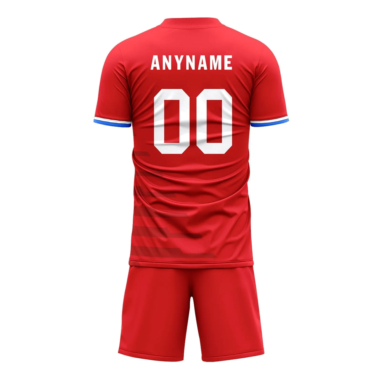 Custom Red Soccer Sets Jersey Personalized SCJ101-D28005