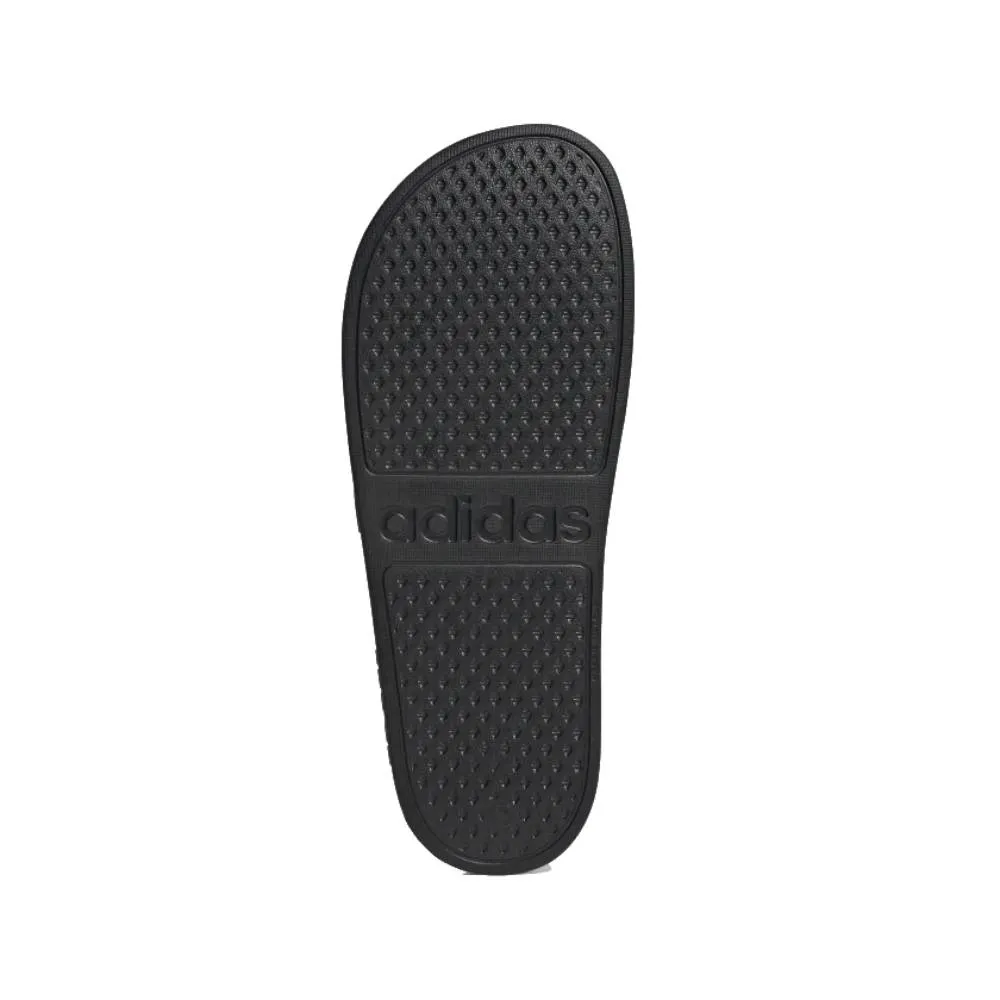 Men's Adilette Aqua Slide (Core Black/Gold Metallic/Core Black)