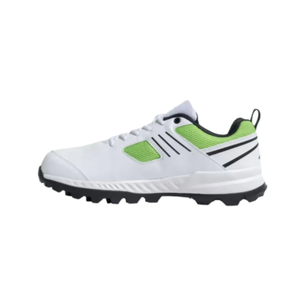 Men's Crihase 23 Cricket Shoe (Cloud White/Core Black/Lucid Lime)