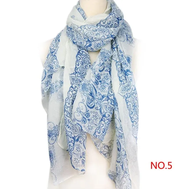 Mix Beauty Color Style Girls Women's Ladies Large Long Soft Neck Scarf Warm Wrap Scarves Shawl