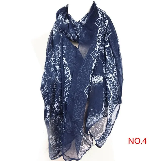 Mix Beauty Color Style Girls Women's Ladies Large Long Soft Neck Scarf Warm Wrap Scarves Shawl