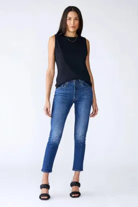 Nina Muscle Tee - Black