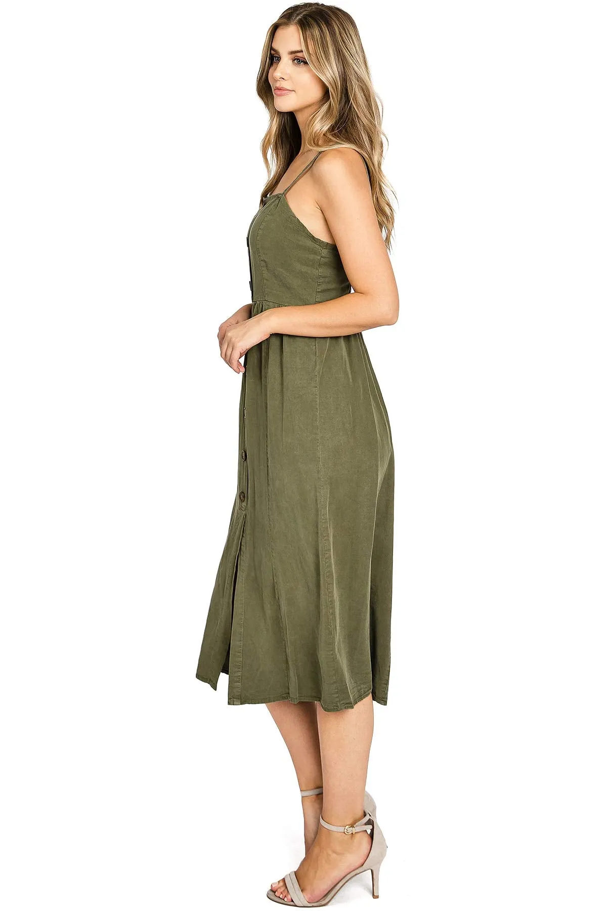 Swept Away Midi Dress