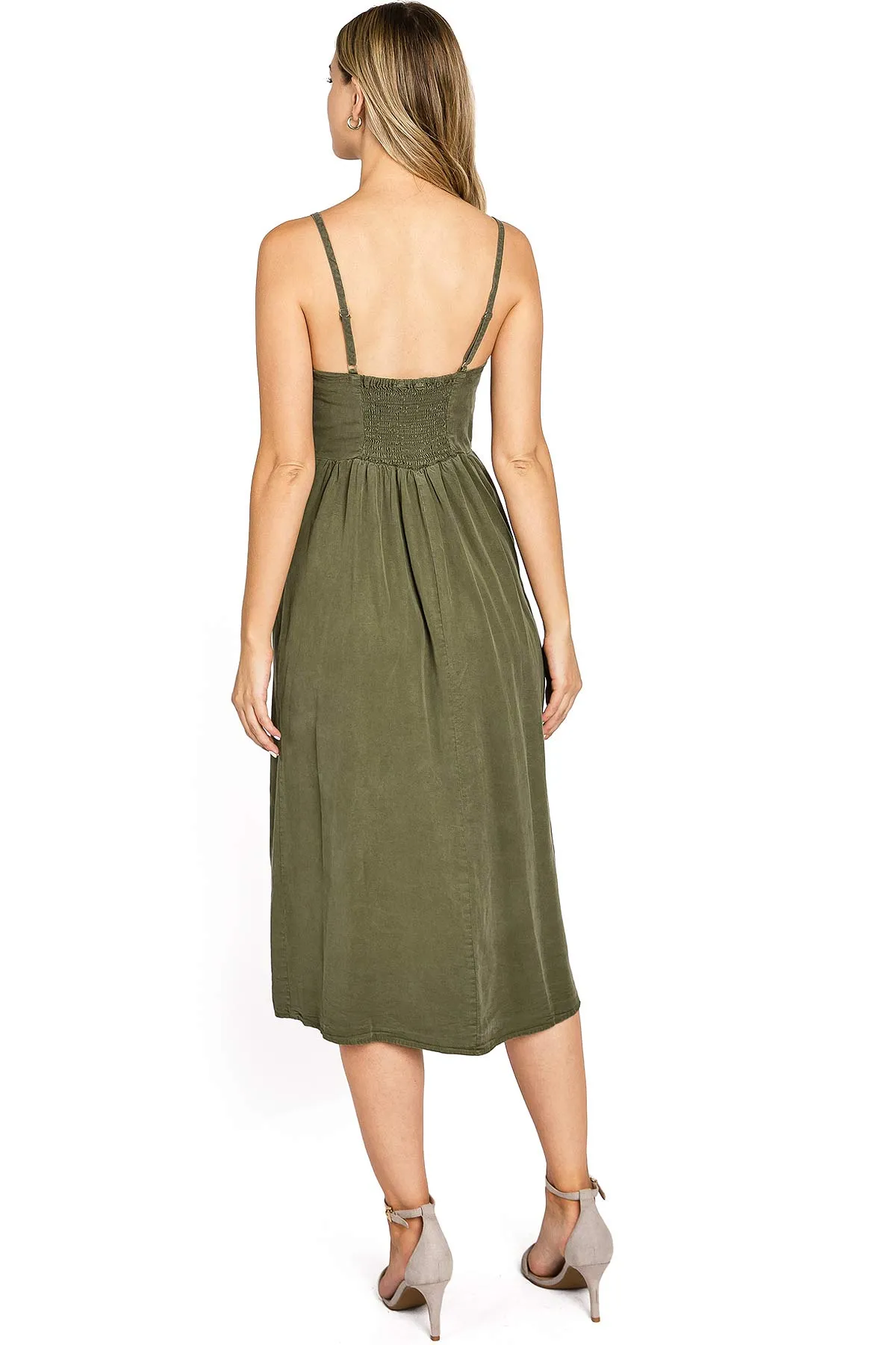 Swept Away Midi Dress