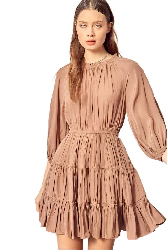 TEEK - Latte Flowy Dress