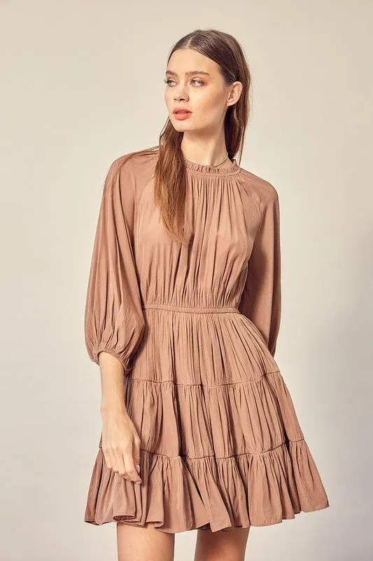 TEEK - Latte Flowy Dress